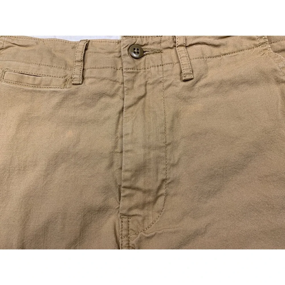 Levis‎ 541 Athletic Fit Shorts Mens 30 Khaki Tan Chino Stretch 52438-0006